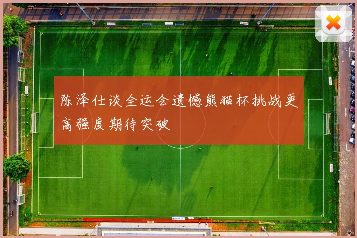 陈泽仕谈全运会遗憾熊猫杯挑战更高强度期待突破