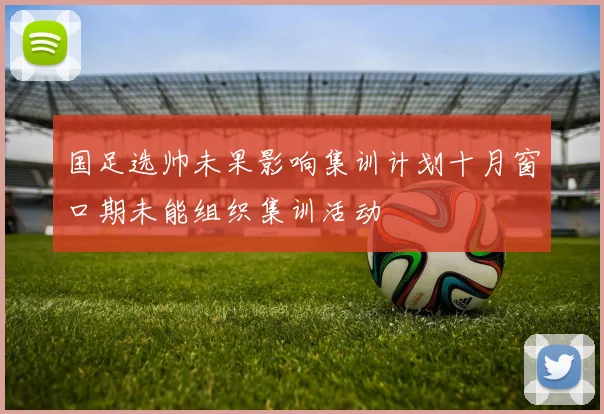 国足选帅未果影响集训计划十月窗口期未能组织集训活动